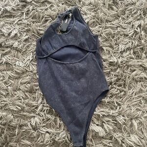 Stylish Ribbed bodysuit women’s large